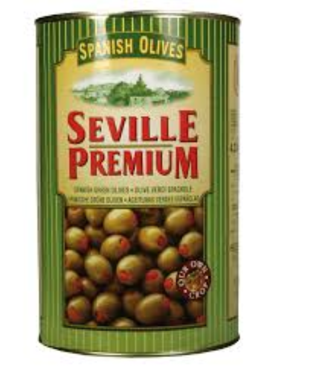 SEVILLE PREMIUM GREEN OLIVES 365G